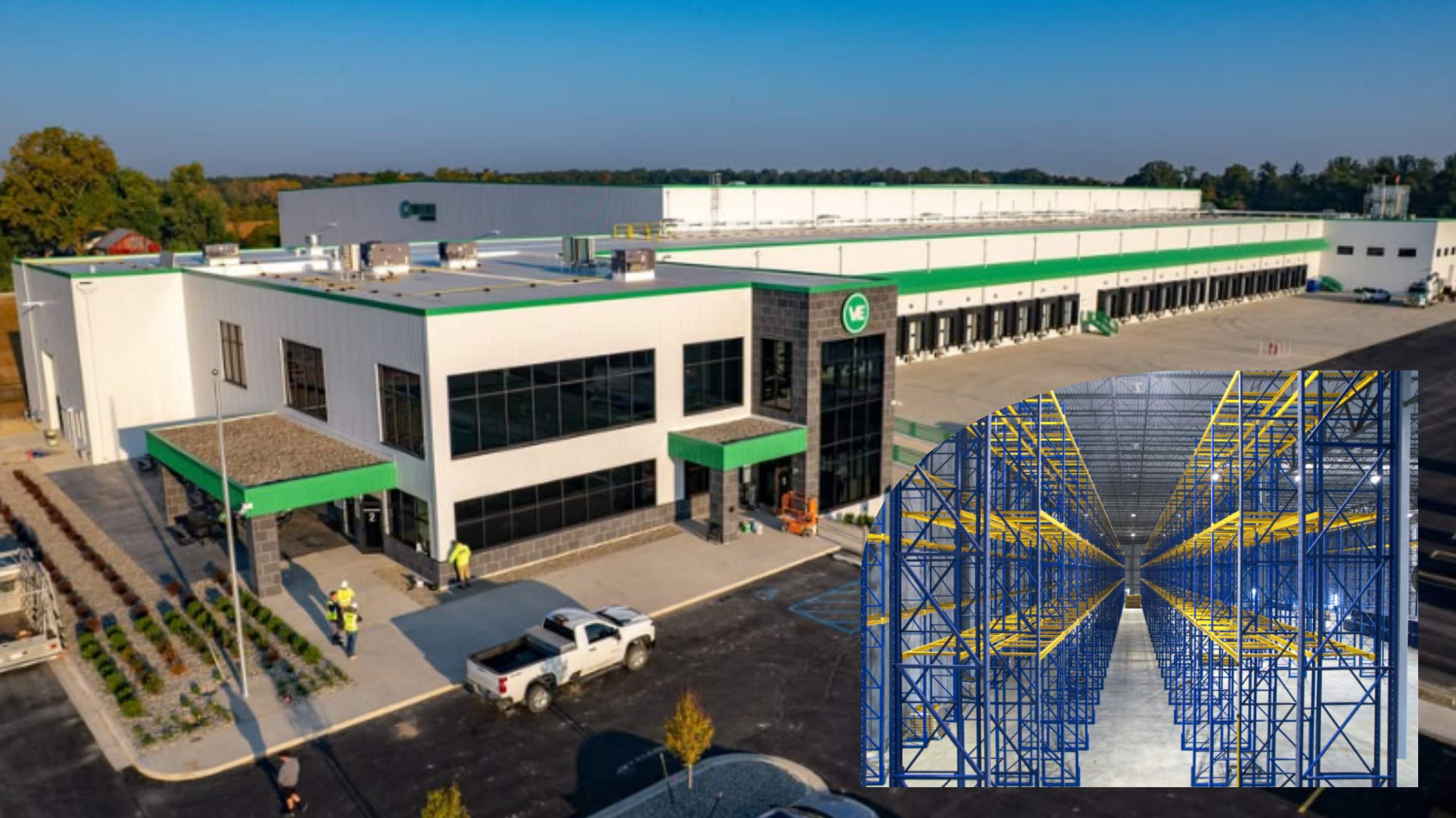 Van Eerden Food Services refrigerated warehouse and distribution facility